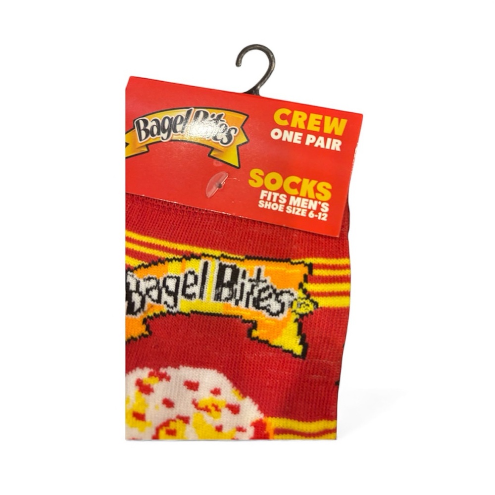 Bagel Bites and Doritos Crew Socks Set - Red and Black - Picture 3 of 4